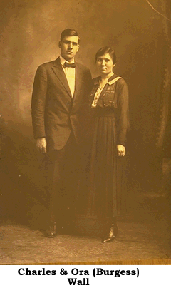 Charles B. Wall & Ora (Burgess)